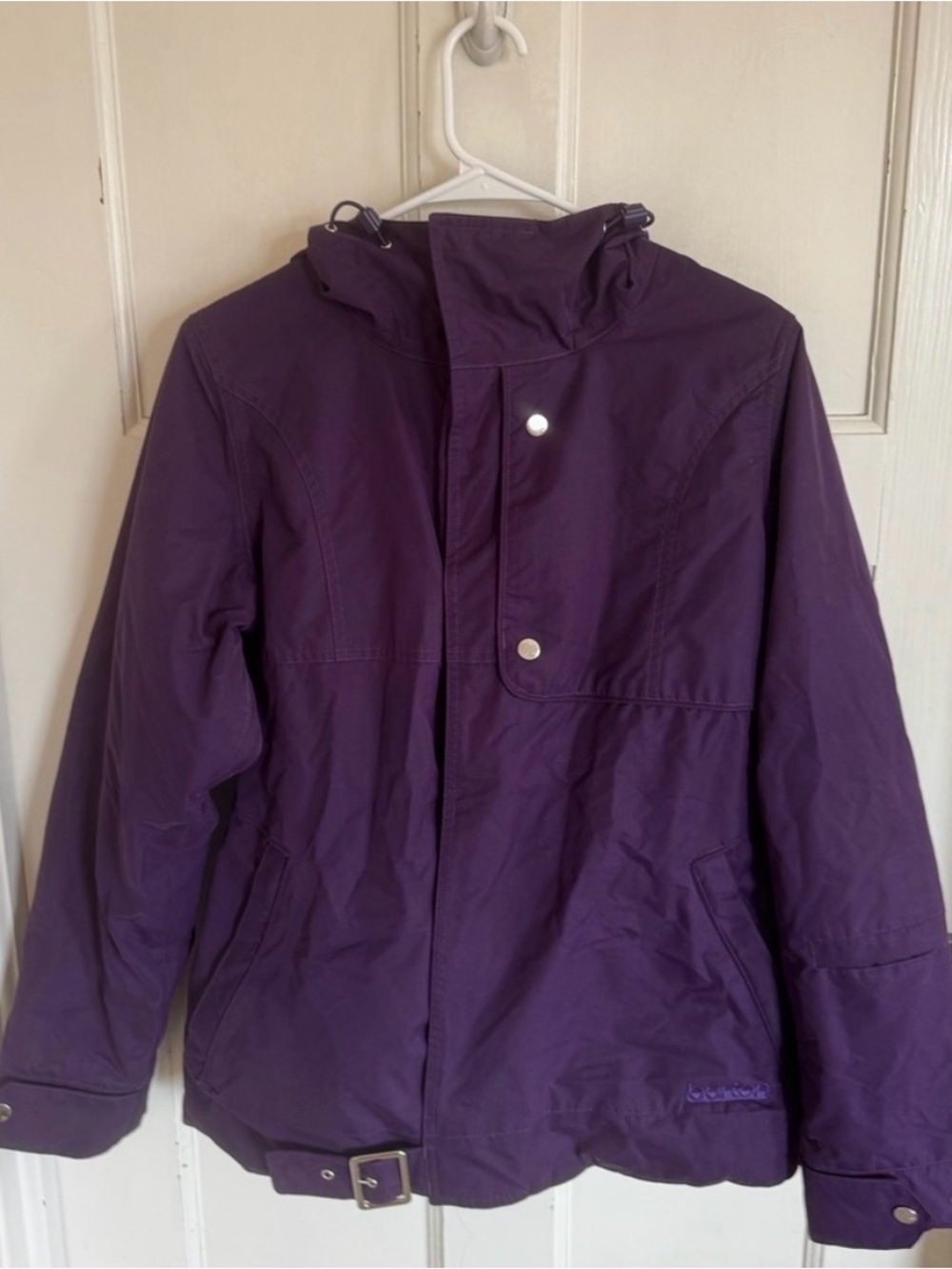 Burton women’s Dryride purple snow ski jacket size medium